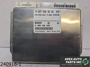 OEM 1996-1999 Mercedes E430 4.3L AMG ABS ESP Control Module 027 545 32 32 - Picture 1 of 9