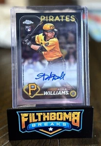 Alika Williams 2024 Topps Chrom Autogramm RC Auto Piraten #RA-AWI Rookie Auto - Bild 1 von 2