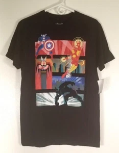 Marvel Universe T-Shirt FANMADE GRAPHICS mens medium NWT - Picture 1 of 4