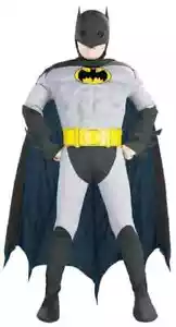 Batman Grey Gray Muscle Superhero DC Comics Fancy Dress Halloween Child Costume - Picture 1 of 4
