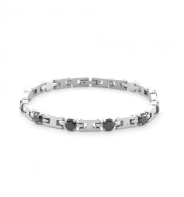 4US CESARE PACIOTTI  BRACCIALE   ACCIAIO UOMO  4UBR6737 - Immagine 1 di 3