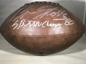 Brandon Stokley Autographed Football - Picture 1 of 1