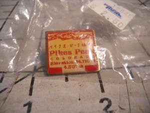 Pikes Peak, Colorado Elevations Souvenir Pin. - Picture 1 of 3