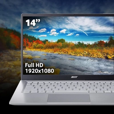 Acer Swift 3 SF314-43 14 Zoll Laptop - (AMD Ryzen 5 5500U, 16GB, 512GB SSD, Full - Bild 1 von 4