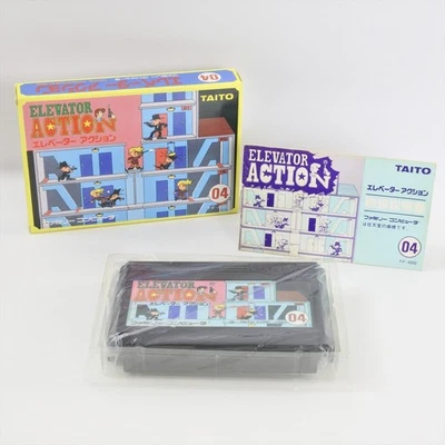 ELEVATOR ACTION Famicom Nintendo 2734 fc - Image 1 of 4