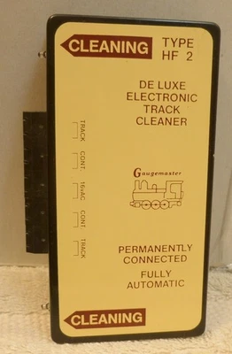 Limpador eletrônico de pista GMC-HF2 Gaugemaster Twin Track alta frequência - Imagem 1 de 2