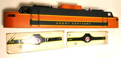 LIONEL 2358 PROFESSIONAL (NEW JERSEY GUY) REPRODUCTION SHELL WITH DECALS - Image 1 of 4