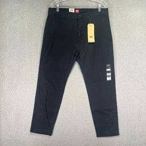 Pantalones chinos Levis XX para hombre 34x29 gris estándar cónicos elásticos preppy - Imagen 1 de 10