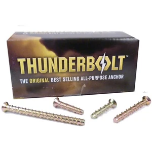 Thunderbolt M5 x 50mm Torx Head Countersunk Bolt Masonry Concrete Anchor Screw - Picture 1 of 3