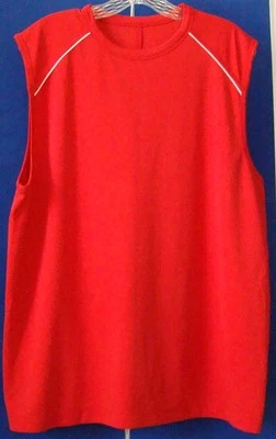 CAMISA ATLÉTICA USADA EN EXCELENTE ESTADO por IVY CREW SPORT Roja 100% Poli Talla L Foto 1 de 4