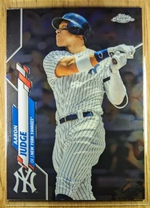 2020 Aaron Judge Topps Chrome MLB #50 New York Yankees Baseball Card - Picture 1 of 3