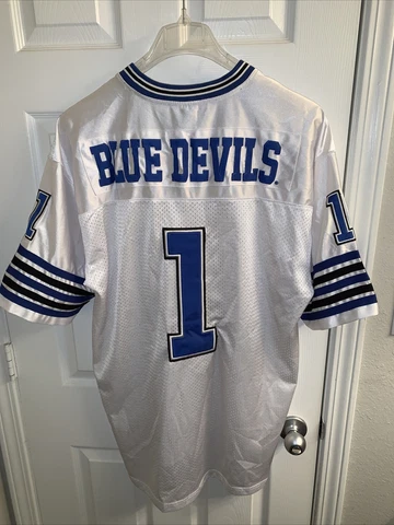 Vintage Colosseum The Authentic NCAA Duke Blue Devils FOOTBALL JERSEY MENS LARGE Cover