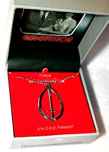 Marvel Studio WandaVision Sword Necklace Scarlet Witch S.W.O.R.D MIB New NOS Box - Picture 1 of 5