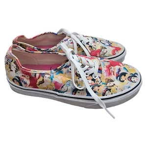 Vans Limited Edition Disney Princess Belle Ariel Sneaker Shoes Women 7 Men 5.5 - Picture 1 of 7