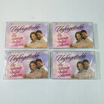 Reader's Digest Music Unforgettable The Ultimate Ballad Collection 4 Cassette - Image 1 of 4