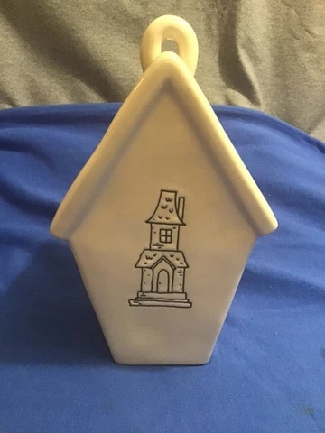 Rae Dunn Artisan Collection by Magenta Birdhouse 8" H Raised House on Back ELNC Cover