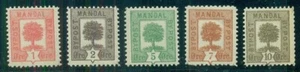 NORWAY LUGAREÑOS - MANDAL, 1888, Juego completo de ÁRBOLES, NH, EN MUY BUEN ESTADO - Imagen 1 de 1