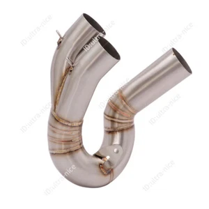 For Ducati Hypermotard 950 2019-2023 Exhaust Link Pipe Modified Stock Mufflers - Picture 1 of 6