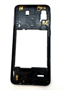Cadre moyen, Châssis, Lunette pour Samsung Galaxy A40 Noir - Afbeelding 1 van 2