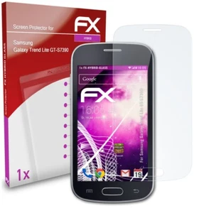atFoliX Glass Protector for Samsung Galaxy Trend Lite GT-S7390 9H Hybrid-Glass - Picture 1 of 8