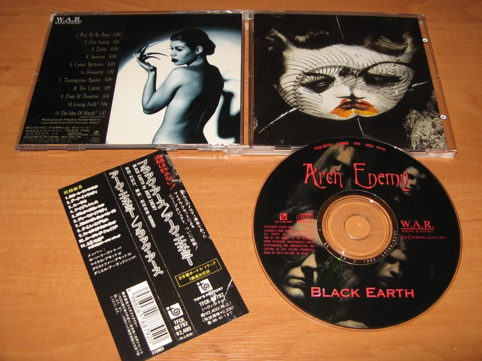 ARCH ENEMY - Black Earth - ORG 1st JAPAN press OOP - Bild 1 von 1