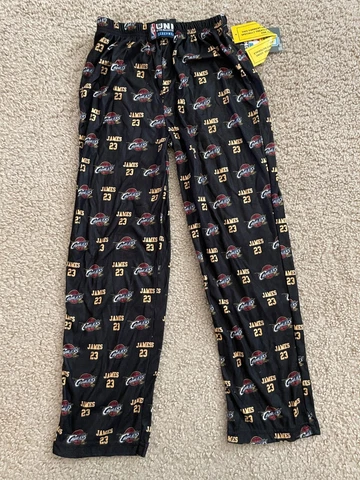 CLEVELAND CAVALIERS NBA LEBRON JAMES#23 PAJAMA BOTTOMS BOYS SMALL (8) BRAND NEW Cover