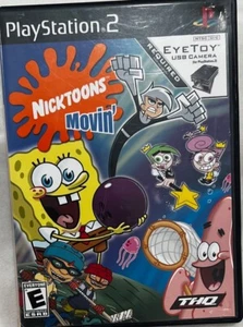 Nicktoons Movin' (PS2) tested works! free 2 ship! - Picture 1 of 5