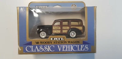 Ertl Vintage Vehicles 1940 Ford Woody ITEM 2517 DIE-CAST 1 43 RARE  - Immagine 1 di 3