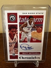 2021-22 Chronicles Draft Picks Matt Mitchell Auto RC Basketball NBA CR-MMI