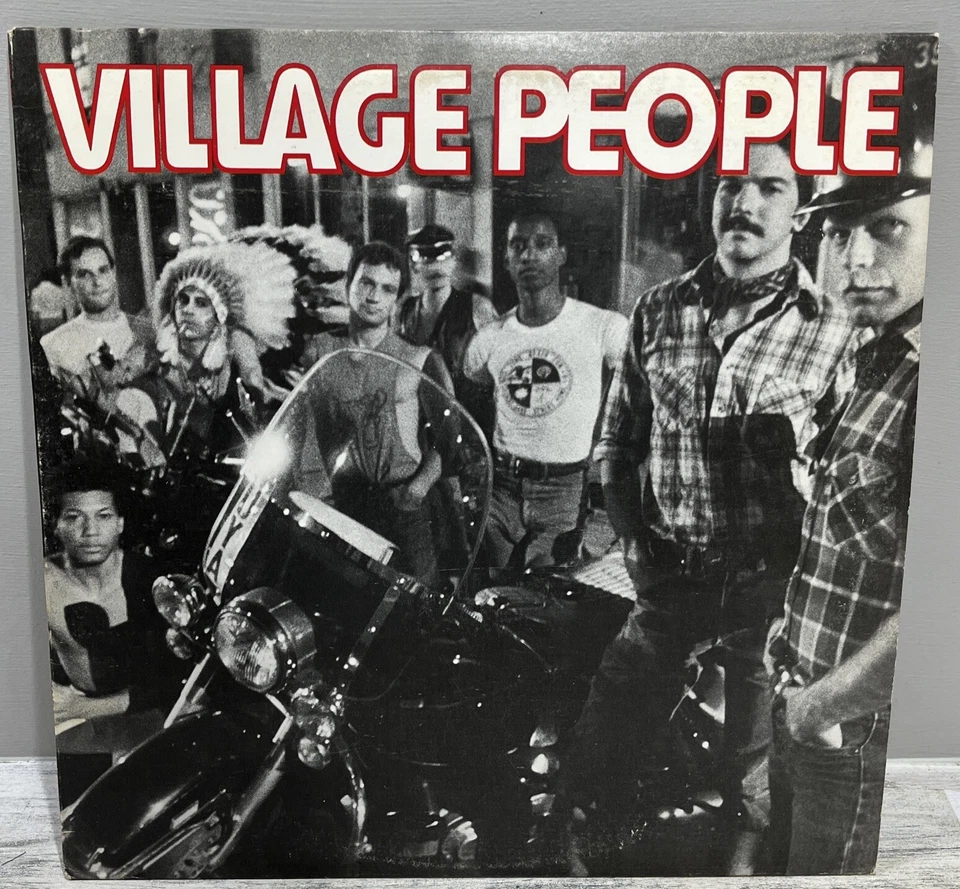 Village People Self Titled Vinyl LP Record 1977 NBLP 7064 - Image 1 of 4