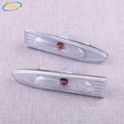 Par de luces de señalización lateral aptas para Hyundai Accent 2006-2009 Foto 1 de 4