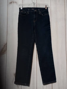 Polo Ralph Lauren Jeans Girls 12 Dark Wash Straight Leg - Picture 1 of 7