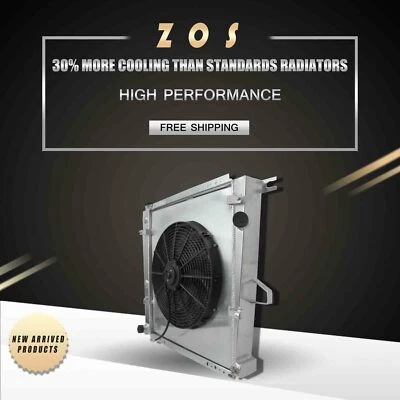 Radiador + cubierta del ventilador para Ford Explorer Mercury Mountaineer 2000-2001 4,0 L V6 AT Foto 1 de 4