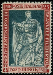Italia 1928 sellos conmemorativos MH Sas 231 CV $66,00 180617076 - Imagen 1 de 1