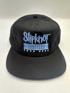 Sold Out Slipknot Tour 2022 Logo Black Snapback Hat Cap One Size - Bild 1 von 6