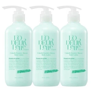 LODEURLETTE Colorfit Powdery Breeze Body Lotion Baby Powder Scent, 500ml (16.90o - Picture 1 of 19