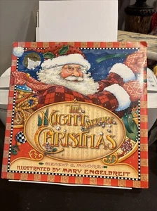 The Night Before Christmas Hardcover Book Mary Engelbreit Illustrations 1st Ed. - Picture 1 of 12