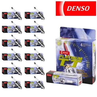 12 Pack Denso Platinum TT Spark Plugs for BMW 750iL 5.4L V12 1995-1998 Tune Up Foto 1 de 4