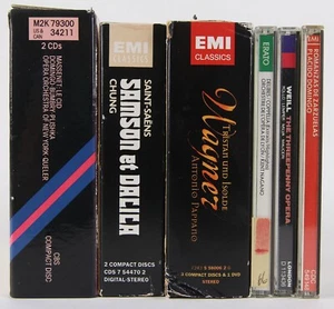 Sechs Opern - 10 CD Sammlung - Wagner (Tristan), Saint-Saens, Massenet, Weill - Bild 1 von 9