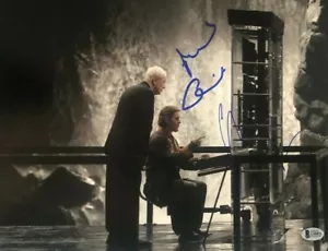 Christian Bale Michael Caine signed autographed 11x14 photo Dark Knight Batman - Picture 1 of 1