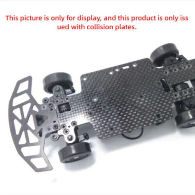 Anti-Collision Board Carbon Fiber RC Car 1:28 For MINI-Q MINI-Z Toys Spare Parts - Image 1 of 4