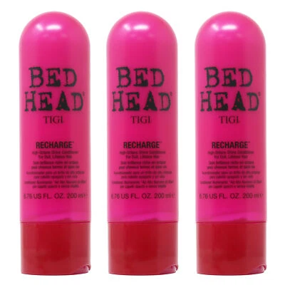 Lot of 3 Tigi Bed Head Recharge High-Octane Shine Conditioner 6.76 Oz, Brand New - Image 1 of 3