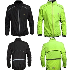Mens Cycling Windbreaker Waterproof Jerseys Bike Jackets Motorcycle Raincoat US - Picture 1 of 18
