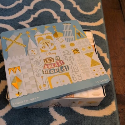 Disney Its a Small World  Collectors Edition Board Game Retro Tin Funko - Image 1 of 3