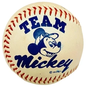 Walt Disney Mickey Mouse Team Baseball signiert von Figuren gebraucht - Bild 1 von 6