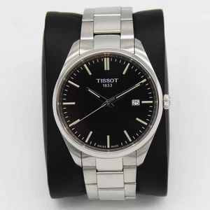 Herren Tissot PRC 100 schwarzes Zifferblatt gebraucht T150.410.11.051.00 - Bild 1 von 7