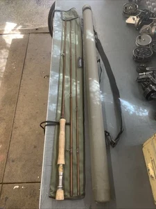SHARPES OF ABERDEEN THE GORDON 2 9’6” #7 3 PCE TROUT FLY FISHING ROD + BAG, TUBE - Picture 1 of 16
