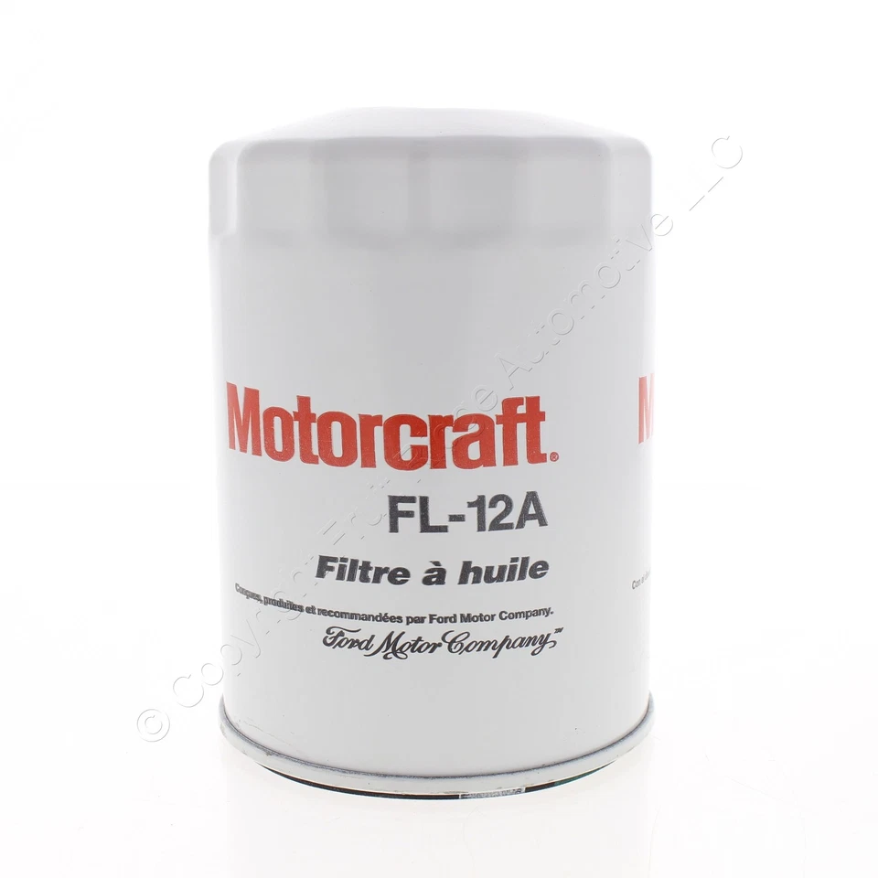 Filtro de aceite de motor de coche abollado Motorcraft FL-12A repuesto giratorio Foto 1 de 4