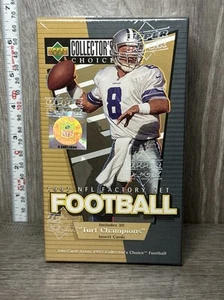 Juego de tarjetas de fútbol americano de la NFL Collector's Choice Upper Deck 1997 sellado de fábrica - Imagen 1 de 3