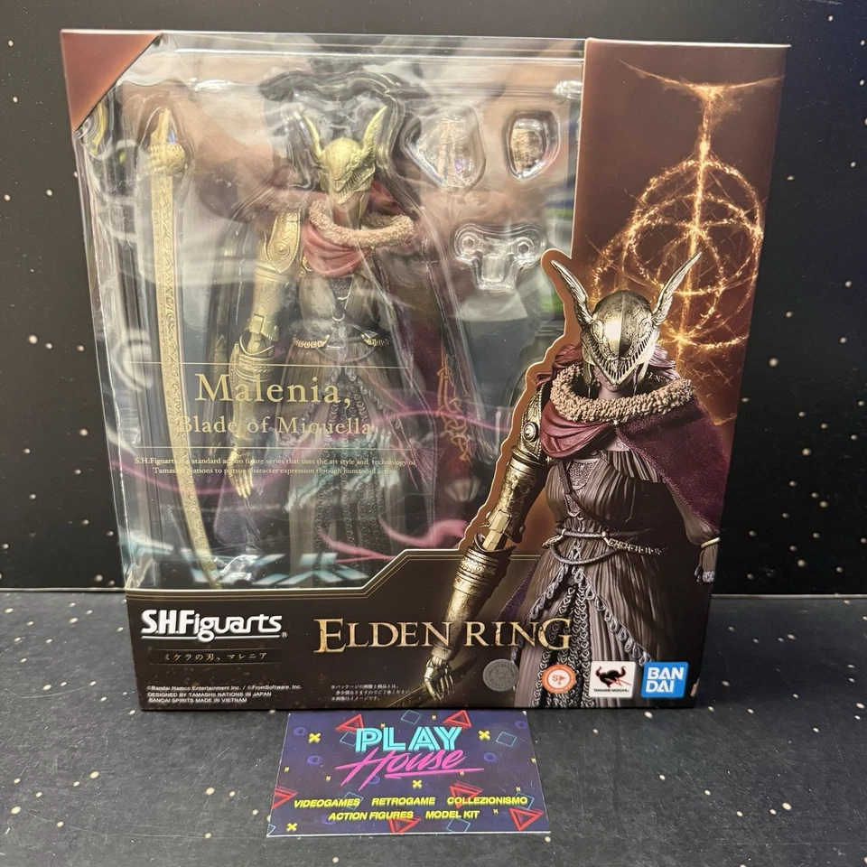 MELINA MALENIA BLADE OF MIQUELLA SH S.H. FIGUARTS NUOVA 19 CM BANDAI ELDEN RING - Immagine 1 di 4